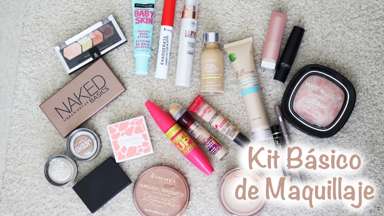 Qué 10 productos no pueden faltar en tu kit básico de maquillaje