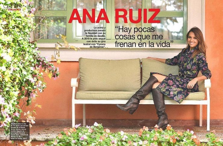 Ana Ruiz. Revista Diez Minutos